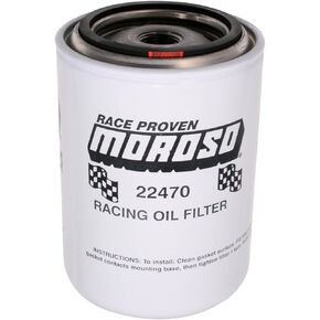 Moroso 22470 Racing Oil Filter, Ford/Chrysler w/ 3/4-16 thread PH8A TG8A L30001 FL1A 51515 PF2 HP-3001 LF15 LF115 185658 C1AZ-67310 D9AZ-6731A