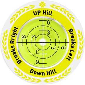 علامات كرة الجولف من Uross لوضع Green- Pro Golf Green Reader، ملحقات الجولف هدايا الجولف للرجال والنساء، علامة كرة الجولف المغناطيسية لمشبك القبعة in Kuwait