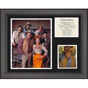 Framed Gunsmoke Movie 11"x14" Three Photo Collage in Saudi Arabia