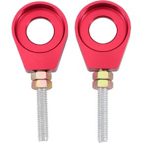 GOOFIT 15mm Chain Adjuster Tensioner Replacement for XR CRF 50 70 Bike Scooter 110cc 125cc Chinese Pit Dirt Bike Lifan YX SSR Red