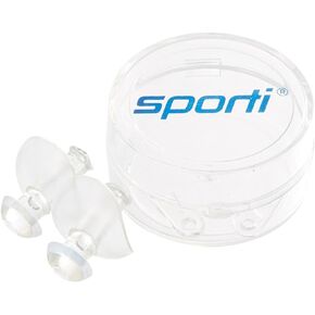 Sporti Soft Silicone Molded Ear Plugs Jr. - Clear - Junior