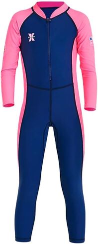 ABAFIP Kids Modest Swimsuit Girls Boys Long Sleeve Swimwear Full Cover Toddler Muslim One Piece Wetsuit in Saudi Arabia