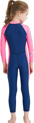 ABAFIP Kids Modest Swimsuit Girls Boys Long Sleeve Swimwear Full Cover Toddler Muslim One Piece Wetsuit in Saudi Arabia