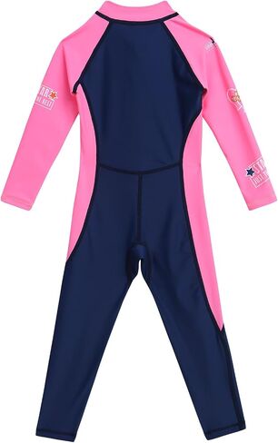 ABAFIP Kids Modest Swimsuit Girls Boys Long Sleeve Swimwear Full Cover Toddler Muslim One Piece Wetsuit in Saudi Arabia