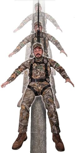 جهاز Primal Treestands، جهاز النزول التلقائي للطوارئ لتسلق شجرة السليل، مُصنَّف من 120 إلى 300 رطل مع نزول يصل إلى 25 قدمًا in Saudi Arabia