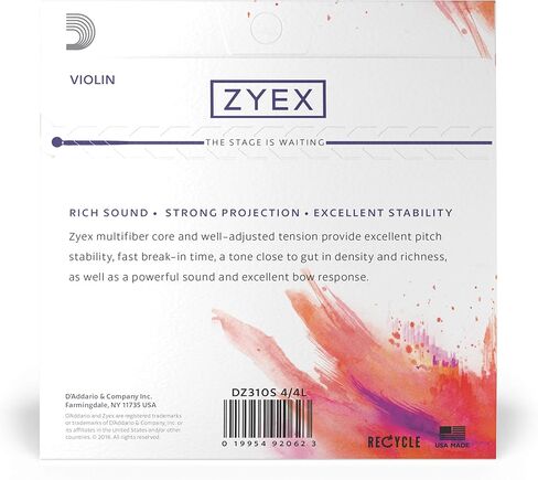 D'Addario Zyex Violin Single E String in Saudi Arabia
