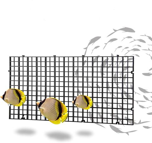 3 قطع من البلاستيك شبكة قفص مقسم لوحة البلاستيك صريف البيض قفص البلاستيك شبكة مقسم صينية البيض قفص اللوفر حوض للأسماك أسفل العزلة in Kuwait