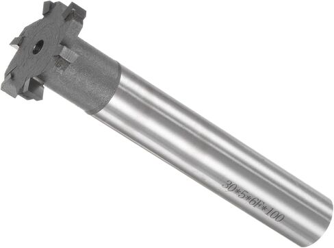 قاطعات طحن CoCud T-Slot، 6 مزامير 1.18 بوصة قطر القطع 0.2 بوصة عمق، طرف كربيد التنجستن المستقيم مطحنة نهاية T-(التطبيقات: لطحن النحاس) in Saudi Arabia