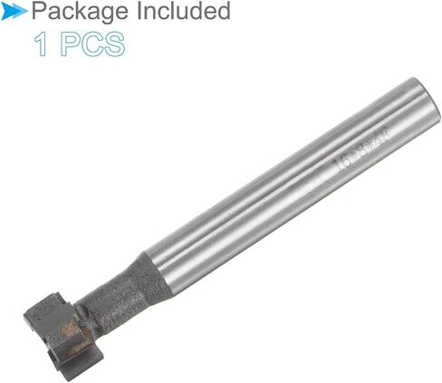 CoCud T-Slot Milling Cutters, 4 Flutes 0.6" Cutting Dia 0.3" Depth, Straight Tungsten Carbide Tip T-Slot End Mill - (Applications: for Copper Milling) in Saudi Arabia