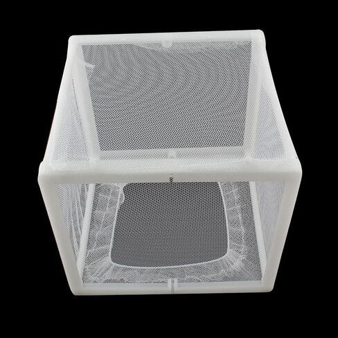 Cionyce 2 Pack Nylon Mesh Box Square Fish Breeder Box Separation Net Aquarium Fish Hatching Box(6.29"x5.5"x5.9") L*W*H in Saudi Arabia