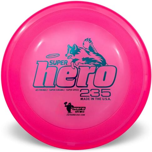 Superhero 235 K9 Candy Plastic Dog Frisbee, Outdoor Dog Toy and Pet Frisbee, Puncture Resistant Dog Flying Disc (Blue) in Saudi Arabia