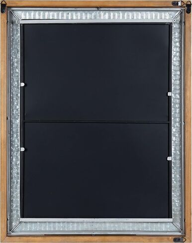 Kate and Laurel Deely Rustic Chalkboard, 24 x 30, Rustic Brown, Decorative Magnetic Chalkboard for Wall in Saudi Arabia