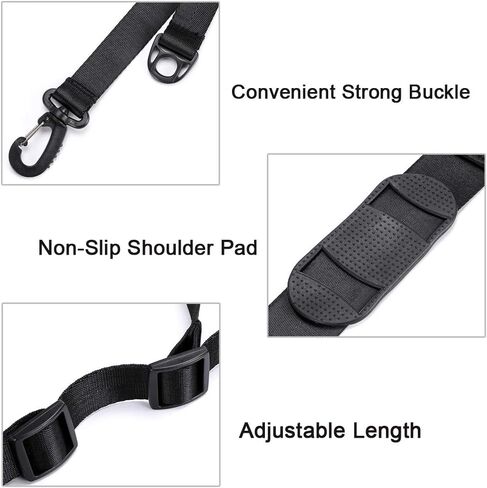 OwnMy 2PCS Kick Scooter Shoulder Straps, Adjustable Scooter Carrying Straps for Kids Balance Bike Scooter Folding Chair Yoga Mat in Saudi Arabia