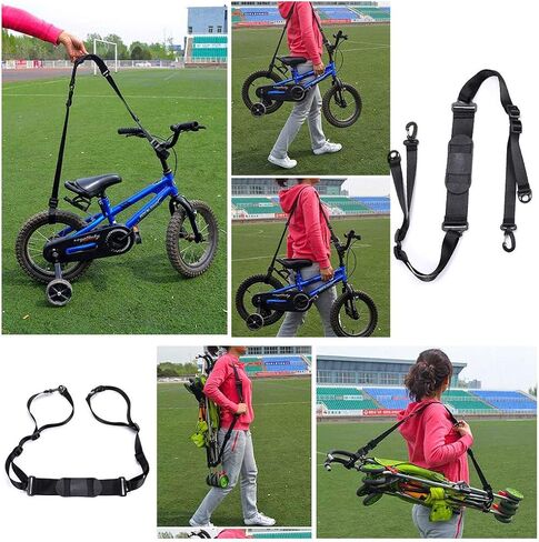 OwnMy 2PCS Kick Scooter Shoulder Straps, Adjustable Scooter Carrying Straps for Kids Balance Bike Scooter Folding Chair Yoga Mat in Saudi Arabia