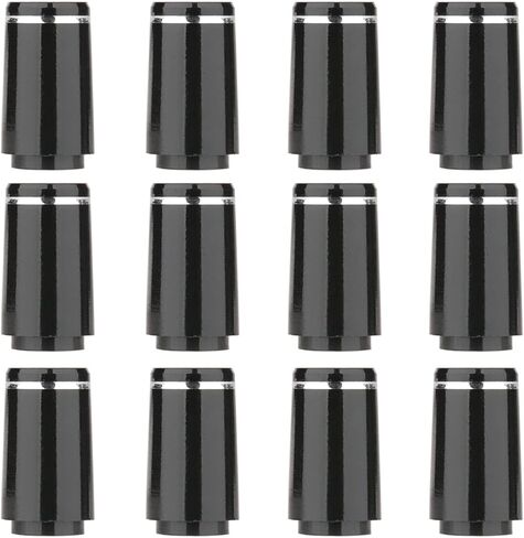 12pcs/Pack Custom Black Tip 0.355 Golf Ferrules for Taper Tip Iron Wedge in Kuwait