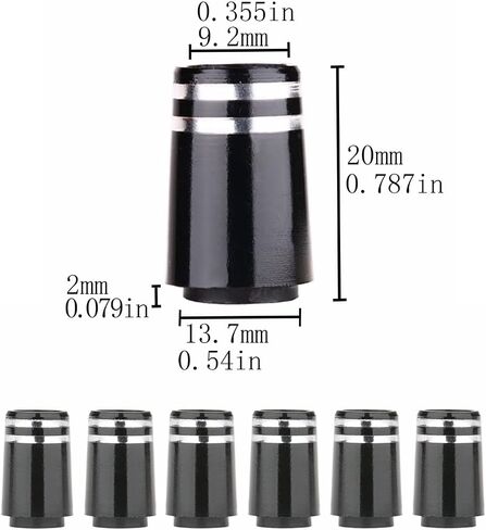 12 قطعة/الحزمة طرف أسود مخصص 0.355 حلقات جولف لسلسلة مستدقة من الحديد إسفين Titleist CB MB AP1 AP2 in Saudi Arabia