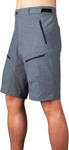 شورت رجالي bpbtti فضفاض MTB للدراجات الجبلية مع بطانة قابلة للإزالة لركوب الدراجات الهوائية وركوب الدراجات ثلاثية الأبعاد مبطنة in Kuwait