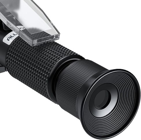 ALLmeter Grape Wine Refractometer Brix Alcohol Refractometer for Grape Wine Brewing Measure Sugar Content & Predict Alcohol Degree Dual Scale of 0-40% Brix & 0-25% vol Alcohol for Brewing Winemaking in Saudi Arabia
