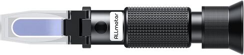 ALLmeter Grape Wine Refractometer Brix Alcohol Refractometer for Grape Wine Brewing Measure Sugar Content & Predict Alcohol Degree Dual Scale of 0-40% Brix & 0-25% vol Alcohol for Brewing Winemaking in Saudi Arabia