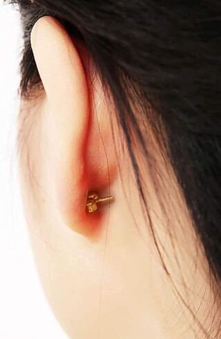 COOLJOY 14K Gold Earring Backs Ear Locking 6 Piece for Stud Ear Rings 3 Pairs in Saudi Arabia