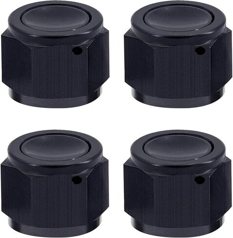 PSIMET AN8 Flare Cap Tube Fitting Hex Head Port Fitting Adapter Aluminum 4PCS in Saudi Arabia