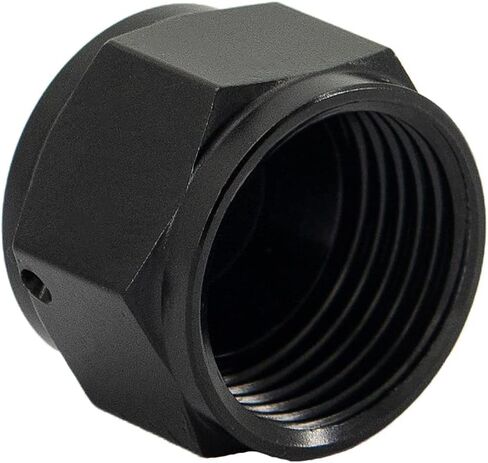 PSIMET AN8 Flare Cap Tube Fitting Hex Head Port Fitting Adapter Aluminum 4PCS in Saudi Arabia