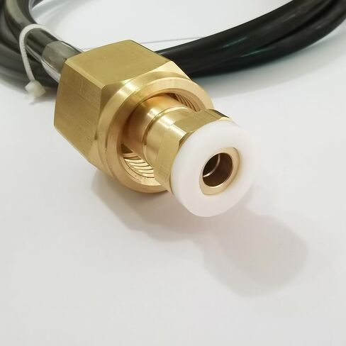 محول تعبئة خزان اسطوانة ثاني أكسيد الكربون الخارجي ومجموعة خرطوم 52 بوصة مع موصل قطع سريع لملء آلة مياه الصودا in Kuwait