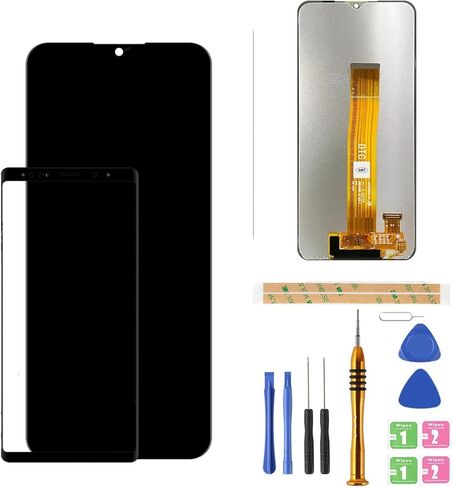 لهاتف Samsung Galaxy A12 A125 A125F SM-A125FDSN SM-A125FDS SM-A125F SM-A125M شاشة LCD بديلة تعمل باللمس مجموعة رقمية (أسود) in Kuwait
