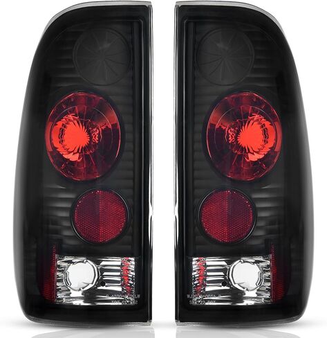 AUTOSAVER88 Tail Lights Compatible with 1997-2003 Ford F-Series F150 (Fits Styleside Models ONLY), 2004 F150 Heritage, 1999-2007 Ford F-250 F-350 F-350 Super Duty Pickup Truck Smoke Lens in Saudi Arabia