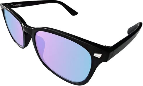 Color Blind Glasses for Red-Green Blindness, Tvindkirdod YF-106 Color Blind Corrective Glasses - Used for Indoor and Outdoor Color Vision Abnormalities in Saudi Arabia