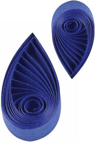 ورق اللف 3 مللي متر شرائط اللف الأزرق الملكي 1/8 بوصة شرائط الورق للحرف اليدوية الفصول الدراسية لاكي ستار ورقة تخريمية 120 قطعة/الحقيبة in Kuwait