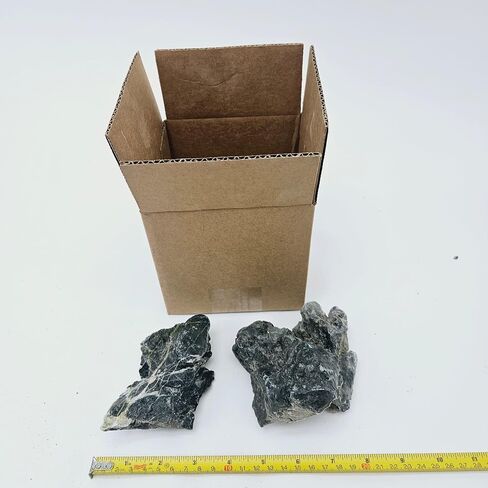 Lifegard Aquatics Smoky Mountain Seiryu Stone - مجموعة مقاسات مختلطة 1 رطل من الصخور المتوسطة والصغيرة (للديكور والبرك وخزان الأسماك وحوض السمك والمناظر المائية) in Saudi Arabia