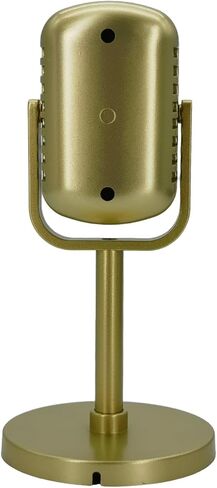 PEWHAUL Retro Toy Microphone Prop Play Plastic Mics Simulate Speech Microphone Propsfor Birthday Parties, Talent Shows. in Kuwait