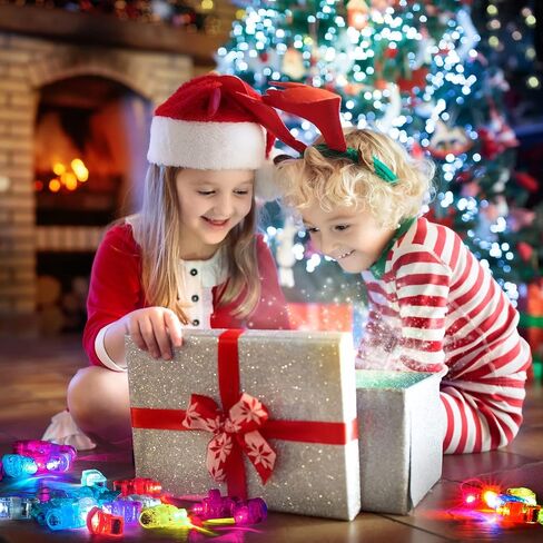 300 Pieces Finger Lights Light up Party Favors Finger Flashlights LED Finger Lights Glow Rings LED Party Favors Glow in The Dark for Birthday Wedding Party Toys, 4 Colors (Red, Blue, Green, Yellow) in Saudi Arabia