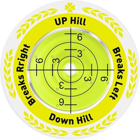 علامات كرة الجولف من Uross لوضع Green- Pro Golf Green Reader، ملحقات الجولف هدايا الجولف للرجال والنساء، علامة كرة الجولف المغناطيسية لمشبك القبعة in Kuwait