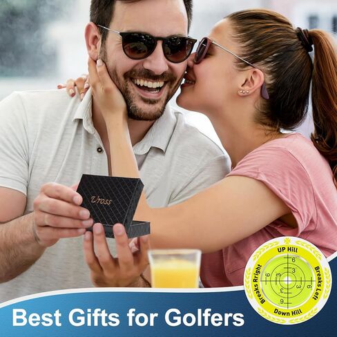 علامات كرة الجولف من Uross لوضع Green- Pro Golf Green Reader، ملحقات الجولف هدايا الجولف للرجال والنساء، علامة كرة الجولف المغناطيسية لمشبك القبعة in Kuwait