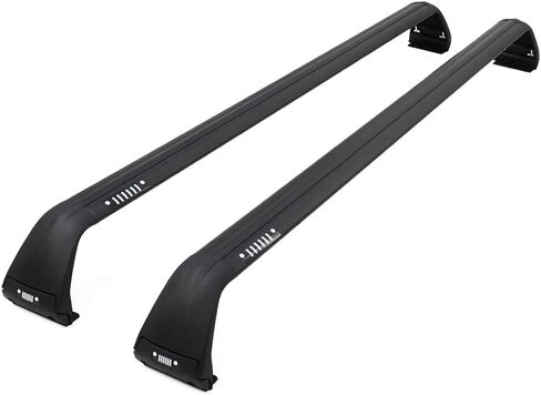Snailfly Black Luggage Roof Rack Fit for 2007-2024 Jeep Wrangler JK JL Gladiator JT 2&4 Door Cross Bars in Kuwait