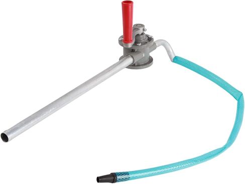 Kadimendium Rotary Pump 5L Clockwise Rotation Strong Sealing Portable Manual Oil Pump Rotary Barrel Pump Hand Drum Pump for Gasoline Kerosene in Saudi Arabia