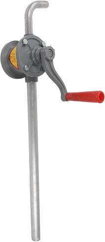Kadimendium Rotary Pump 5L Clockwise Rotation Strong Sealing Portable Manual Oil Pump Rotary Barrel Pump Hand Drum Pump for Gasoline Kerosene in Saudi Arabia