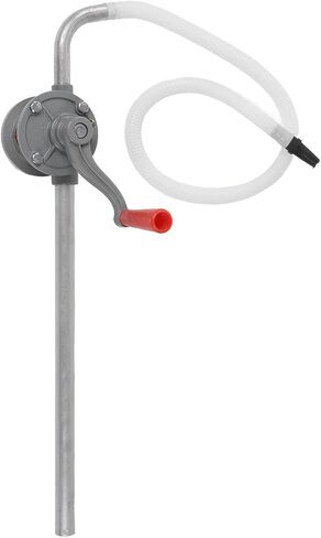 Kadimendium Rotary Pump 5L Clockwise Rotation Strong Sealing Portable Manual Oil Pump Rotary Barrel Pump Hand Drum Pump for Gasoline Kerosene in Saudi Arabia