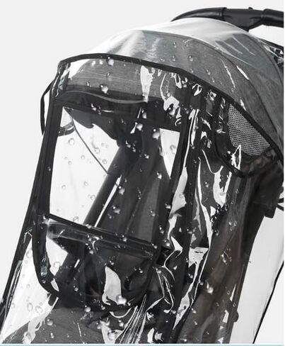 قم بترقية غطاء المطر لعربة الأطفال ذو الشفافية العالية بطريقتين، وملحقات عربة الأطفال العالمية لحماية العين، وتجنب درع الطقس والمطر والغبار والثلج in Kuwait