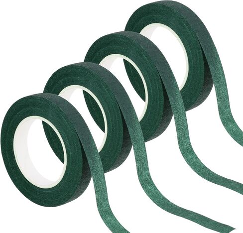KALIONE 1/2 Inch Floral Tapes Flower Tape Florist Wraps for Bouquet Stem Wrapping, 30 Yard Floral Tape Flowers Making Craft Projects, Florist Tape Floral Arranging Craft Wedding Bouquet(Green) in Saudi Arabia