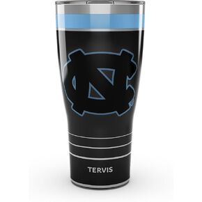 Tervis Traveler North Carolina Tar Heels - Night Game Triple Walled Insulated Tumbler Travel Cup Keeps Drinks Cold & Hot, 30oz, Stainless Steel in Kuwait