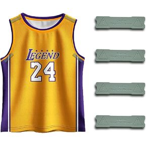 شماعة جيرسي للحائط - شاشة جيرسي مغناطيسية للحائط، تناسب جميع القمصان الرياضية، تظهر بشكل غير مرئي شكل الجيرسيه الكامل، 8 عبوات in Kuwait