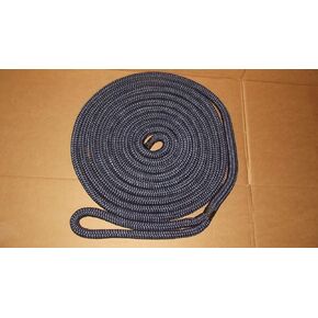 3/4" x 20' Double Braid Dock Line, Navy in Saudi Arabia