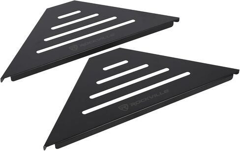 Rockville RBOOTH SHELF – زوج من الأرفف لـ RockBooth وواجهة DJ Booth المماثلة، وحامل DJ المحمول، وأكشاك الأحداث in Kuwait