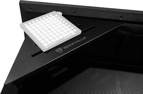 Rockville RBOOTH SHELF – زوج من الأرفف لـ RockBooth وواجهة DJ Booth المماثلة، وحامل DJ المحمول، وأكشاك الأحداث in Kuwait