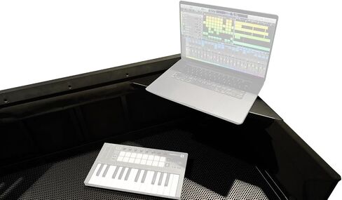 Rockville RBOOTH SHELF – زوج من الأرفف لـ RockBooth وواجهة DJ Booth المماثلة، وحامل DJ المحمول، وأكشاك الأحداث in Kuwait