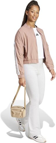 adidas Women's Essentials 3-Stripes Woven Bomber Jacket in Saudi Arabia