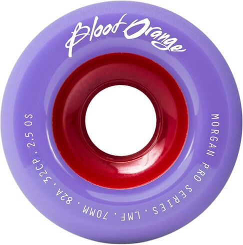 عجلة طويلة من Blood Orange Morgan مقاس 70 مم للانزلاق، التزلج على الأمواج، الرحلات البحرية، لوح التزلج الكهربائي، Freeride، LDP. in Kuwait